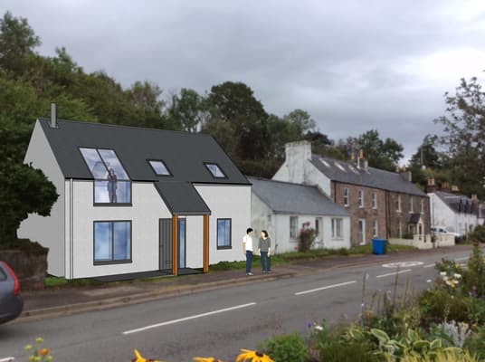 Preview of property Plot At Main Street, Lochcarron, Strathcarron, IV54 8YB